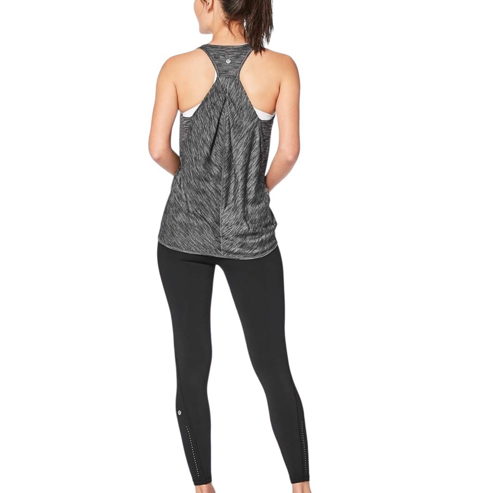 Lululemon Essential Tank
Heathered Black (Third Release) Size Best Womens 8/10